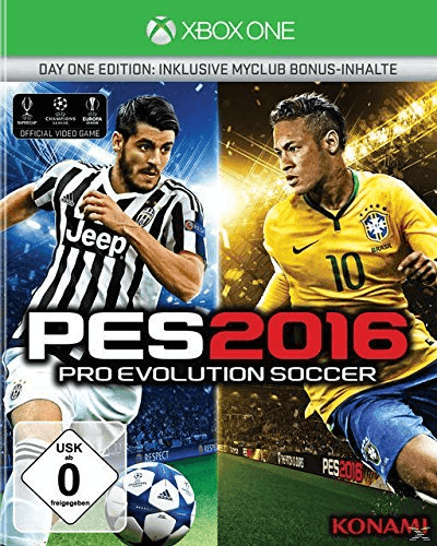 Pro Evolution Soccer 2016 box art for Xbox One